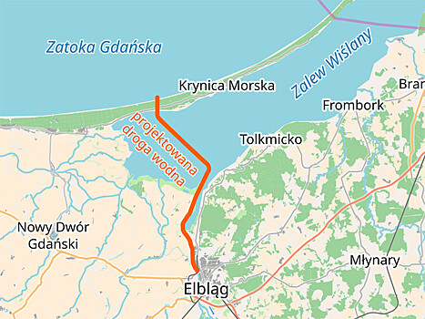 Польша строит канал через Балтийскую косу, чтобы положить конец "российской диктатуре" и расширить свою территорию