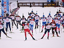 Беларусь выиграла смешанную эстафету на чемпионате России