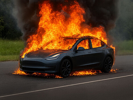 Насколько на самом деле пожароопасны электромобили и гибриды