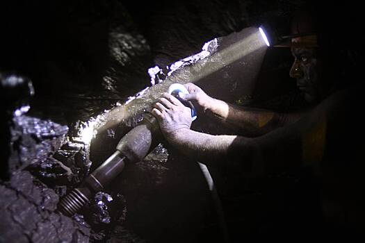 В России шахтер погиб при обрушении горной породы