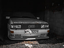 Кто-то оставил Audi Quattro Turbo 1982 года в сарае на 30 лет
