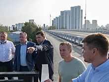Свердловский губернатор досрочно открыл Блюхеровский мост в Екатеринбурге
