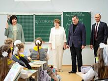 Хинштейн осмотрел школу №45 в Курске