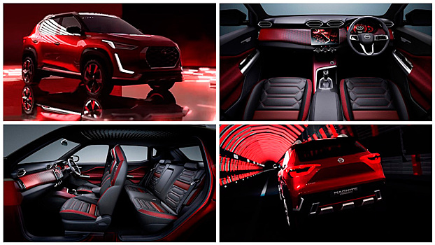 Nissan показал салон компактного кроссовера Nissan Magnite