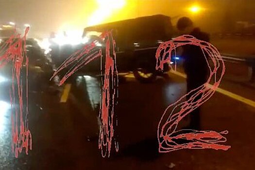 Появились кадры с места смертельного ДТП под Москвой с участием Gelandewagen