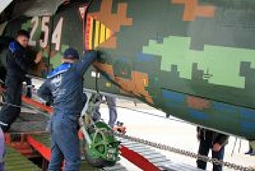 Ил-76ТД доставил в  Болгарию последний Су-25 после ремонта в Беларуси