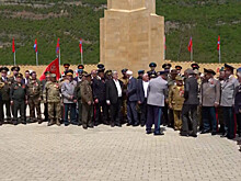 Памятник погибшим в годы Великой Отечественной войны открыли в Дагестане