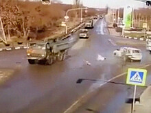 В Белгородской области военный грузовик протаранил внедорожник