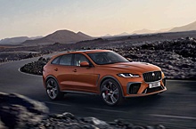 Jaguar F-Pace SVR обновился и стал быстрее