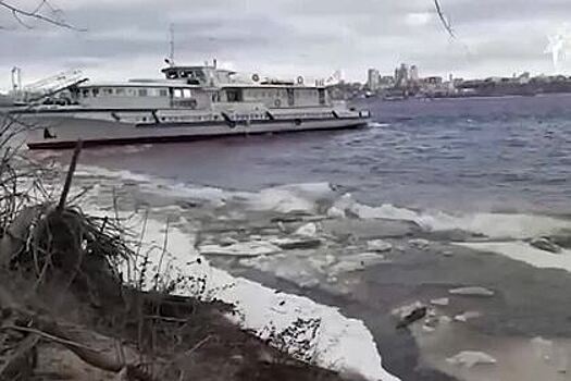 Опубликовано видео с места крушения судна с пассажирами на Волге
