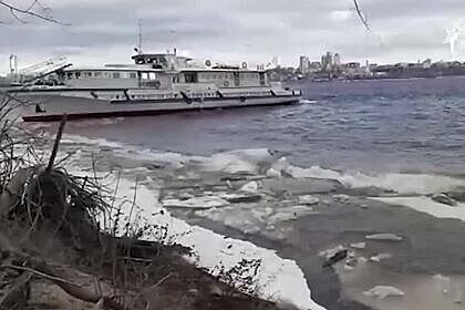 Опубликовано видео с места крушения судна с пассажирами на Волге