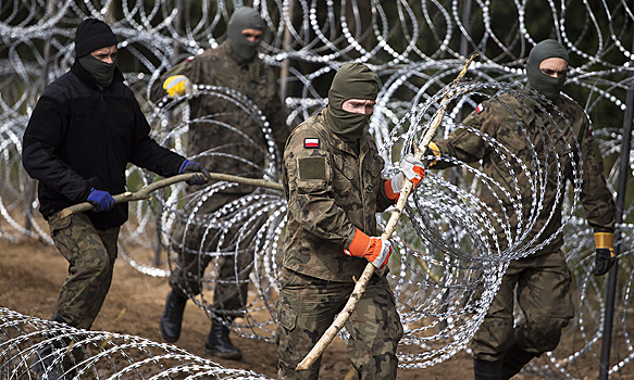 Литва хочет заставить ЕС заплатить за забор на границе с Белоруссией
