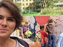 О новых граффити в Академгородке рассказала Наталья Пинус