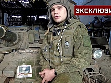 Потомки фронтовиков выполнили боевые задачи с портретами героев на броне