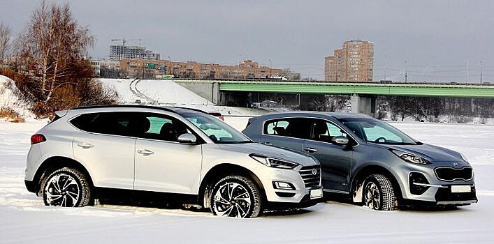 KIA Sportage IV и Hyundai Tucson III: однояйцевые, но не близнецы