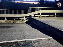 По факту провала моста в Кировской области из-за многотонного грузовика возбудили дело