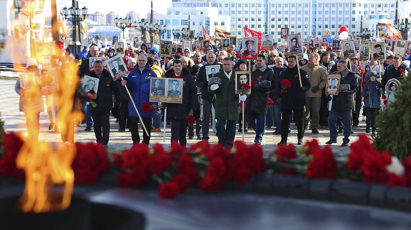 Более 111 тысяч ямальцев приняли участие в акции «Бессмертный полк»