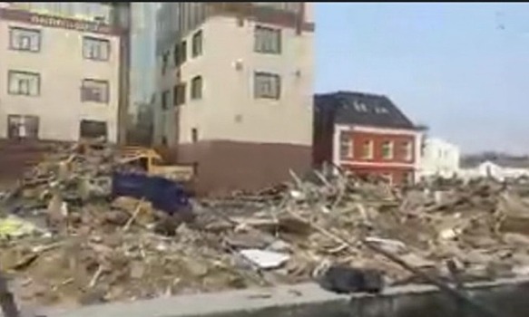 В Ярославле снесли рынок «Североход»