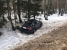 Машина ярославны дважды перевернулась на костромской трассе