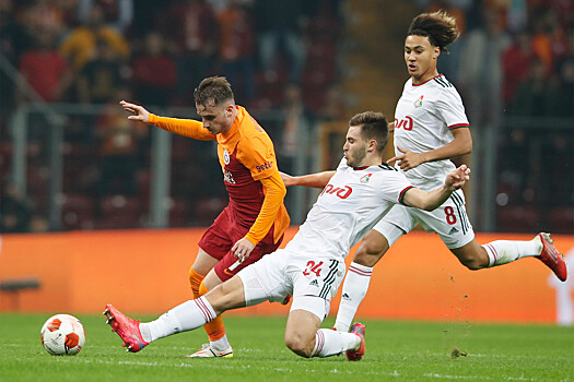 Футболисты «Локомотива» подрались с соперниками в конце матча