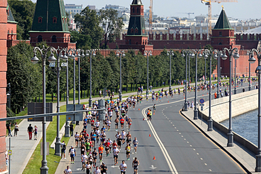 Некоторые дороги будут перекрыты в Москве 20 мая из‑за велогонки и полумарафона