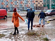 На Петербург обрушился «Дэннис»: последствия разгула стихии