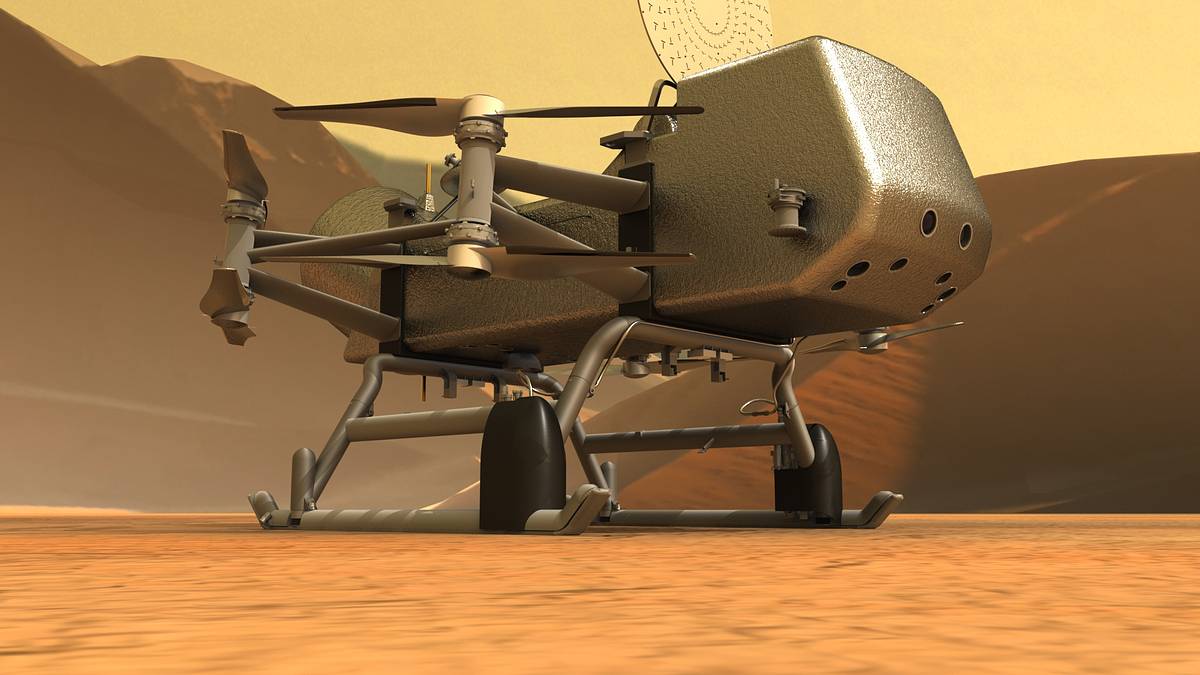 НАСА официально утвердило отправку вертолета на Титан