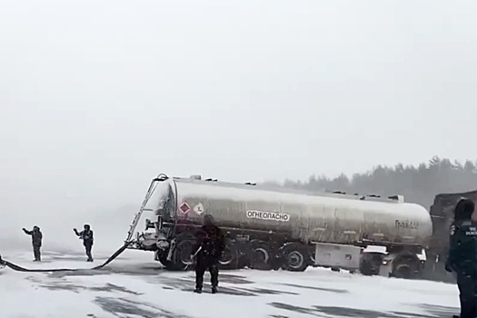 МЧС назвало, сколько грузовиков застряло в Татарстане, речь идет о десятках