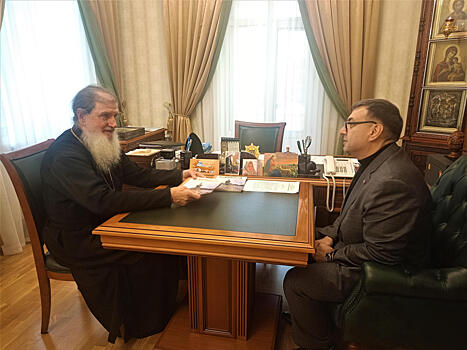 Председатель Оренбургского горсовета встретился с митрополитом Оренбургским и Саракташским