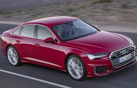Audi А6 показали в официальных тизерных изображениях