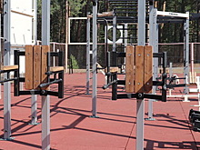 В поселке Бохан установили спортивную площадку для подготовки к сдаче норм ГТО