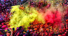 Моя Индия. Фестиваль красок Холи в регионе Брадж