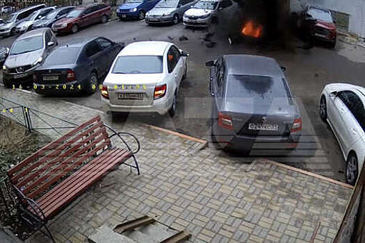 Последствия прилётов снарядов ВСУ в Белгороде попали на видео