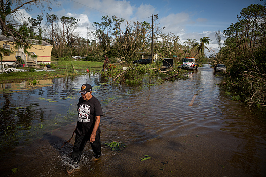 Эксперты резко снизили оценку ущерба от урагана «Ирма»