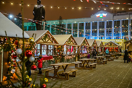 Новогодние ярмарки в Подмосковье начнут работать 1 декабря