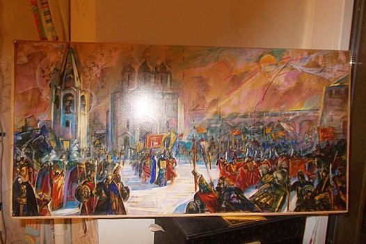 Картина нижегородского художника о событиях 1612 года может появиться в Кремле
