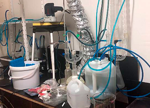 Житель Подмосковья организовал нарколабораторию в частном доме