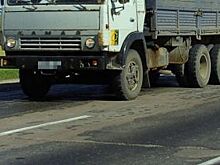 «Камаз» с углем перевернулся в Камне-на-Оби