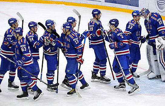 СКА обыграл "Витязь" во втором матче серии 1/8 финала плей-офф КХЛ