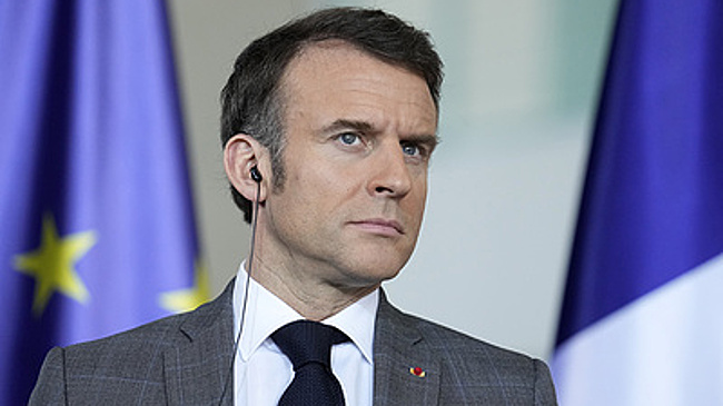 Макрон выступил против торговых войн среди членов НАТО