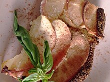 Творожная запеканка с яблоками без муки и манки