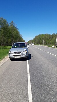 Иномарка сбила велосипедиста под Калугой