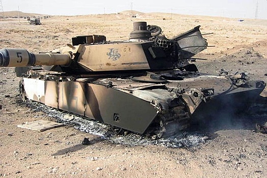 Крымские десантники сожгли дронами Abrams в Курской области, это сняли на видео