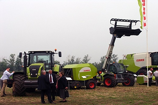 Российский завод Claas начнет экспорт комбайнов в Японию и Китай