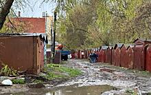 В Рязани вынесут незаконные металлические гаражи за Торговый городок