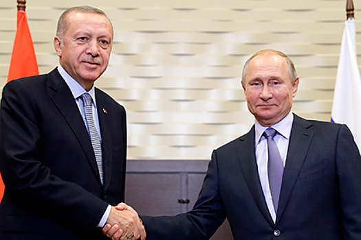 Путин и Эрдоган одинаково оделись
