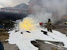 В Дагестане частный вертолет Ка-226 упал на пустой дом