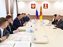 Игорь Руденя обсудил с председателем Совета директоров ГК "Агранта" Сергеем Бачиным строительство транспортно-пересадочного узла в Завидово