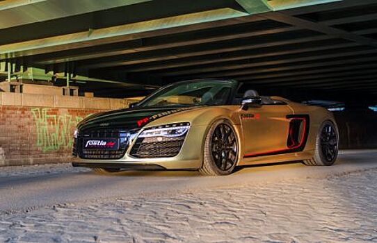 Тюнеры Fostla прокачали Audi R8 V10 Spyder