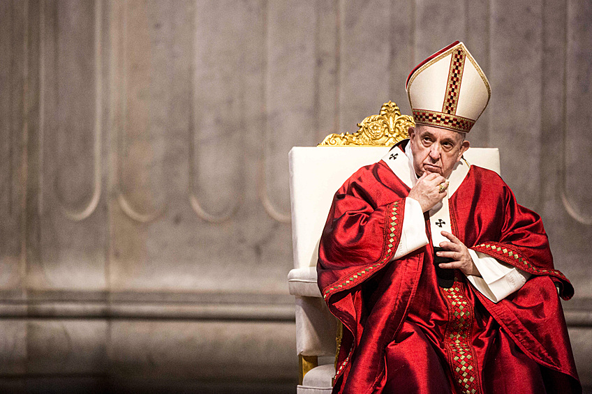 Папа Римский Франциск в 2020 году